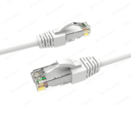 UL 인증 24 AWG Cat.6 UTP PVC 구리 패치 코드 1M 흰색 - UL 인증 24 AWG Cat.6 UTP 패치 코드